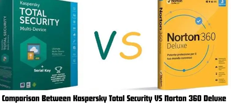 Comparison between Kaspersky total security vs Norton 360 deluxe