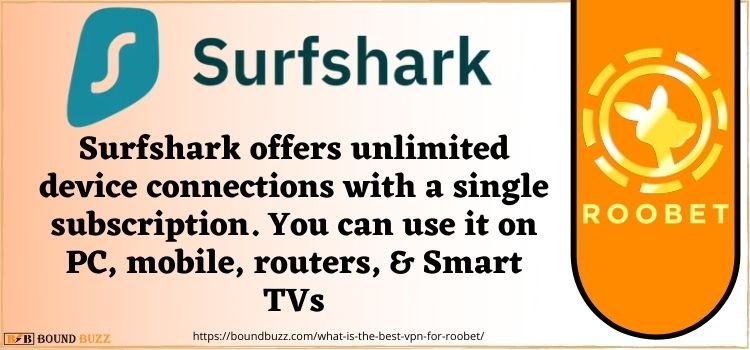 Surfshark roobet detecting VPN