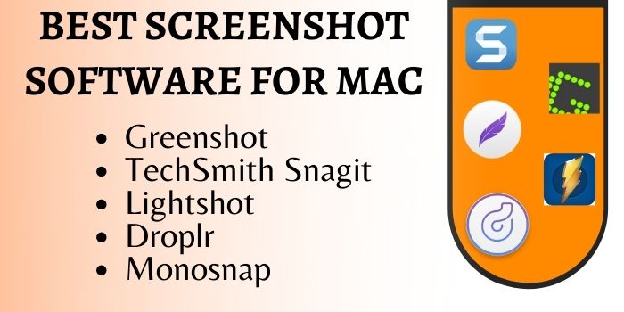 Top 5 screenshot software for mac