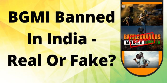 BGMI banned in india- real or fake