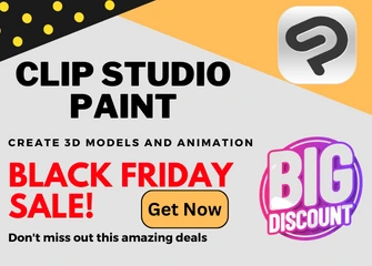 Clip Studio Paint Black Friday Sale