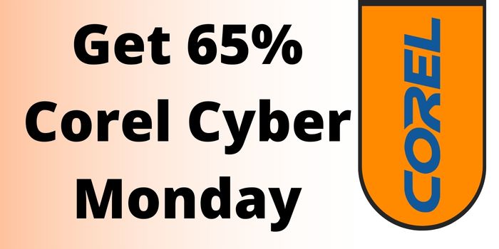 65% Corel Cyber Monday sale