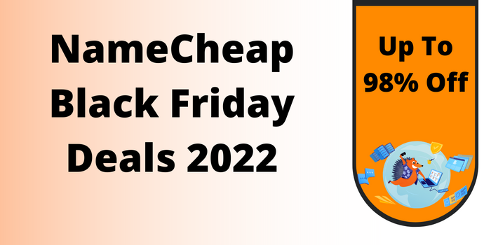 NameCheap Black Friday Deals 2022