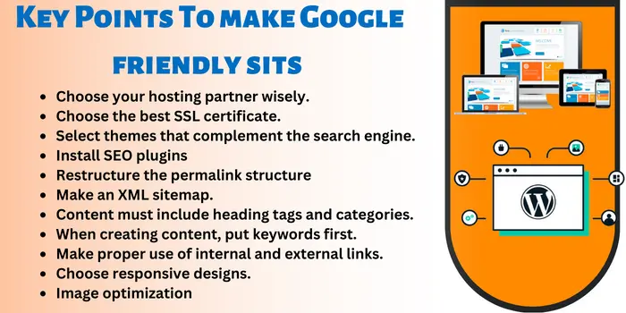 Key points to make Google friendly sites 