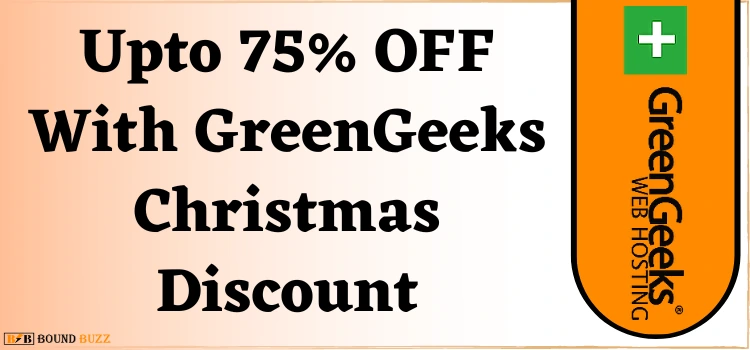 upto 75% off with GreenGeeks Christmas Sale