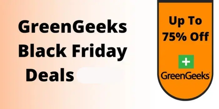 GreenGeeks Black Friday Deals